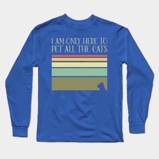 Pet All The Cats 1 Long Sleeve T-Shirt